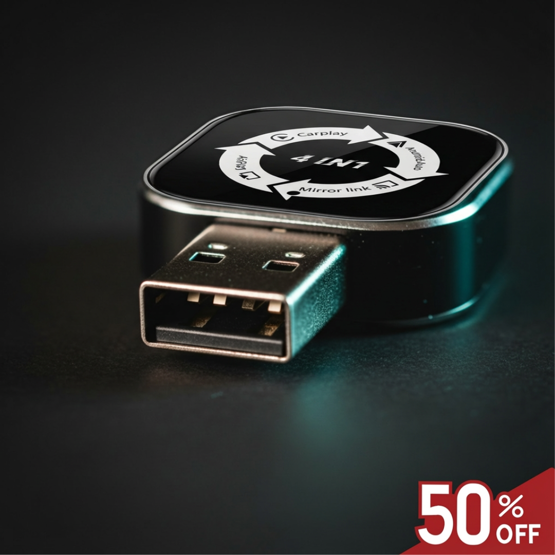 Bezdrôtový adaptér CarPlay 4 v 1